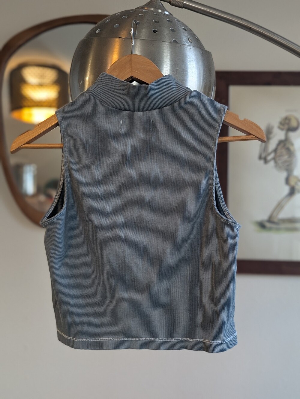 Everlane The Ribbed Mock Neck Tank - Picture 2 of 6